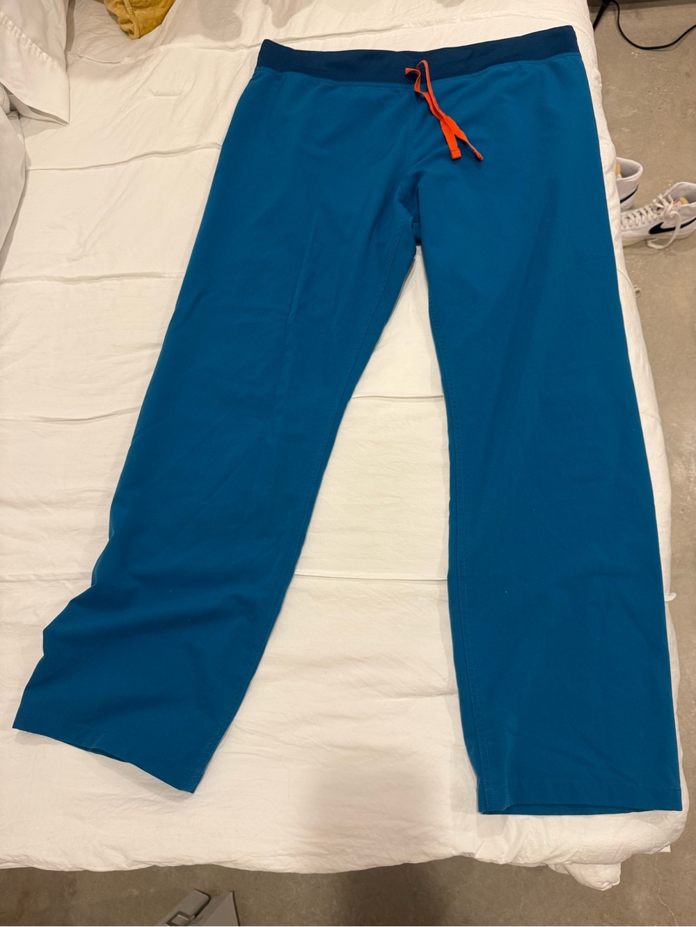 Figs Livingston Scrub Pants - Alps Blue - XL